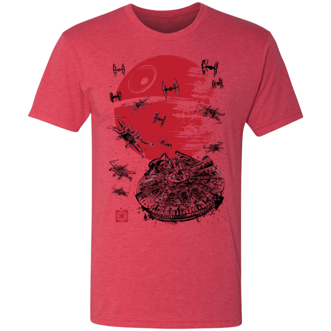 T-Shirts Vintage Red / S Battle of Endor Men's Triblend T-Shirt