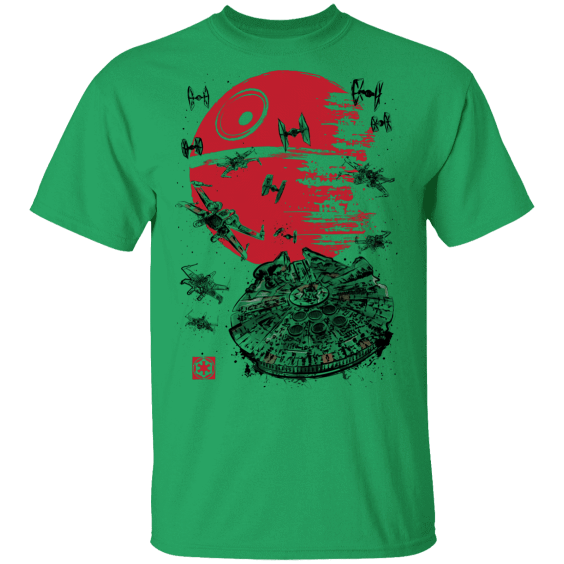 T-Shirts Irish Green / S Battle of Endor T-Shirt