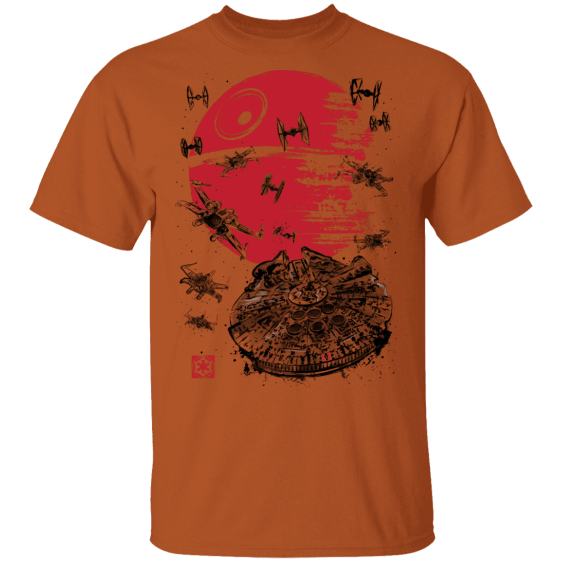 T-Shirts Texas Orange / S Battle of Endor T-Shirt