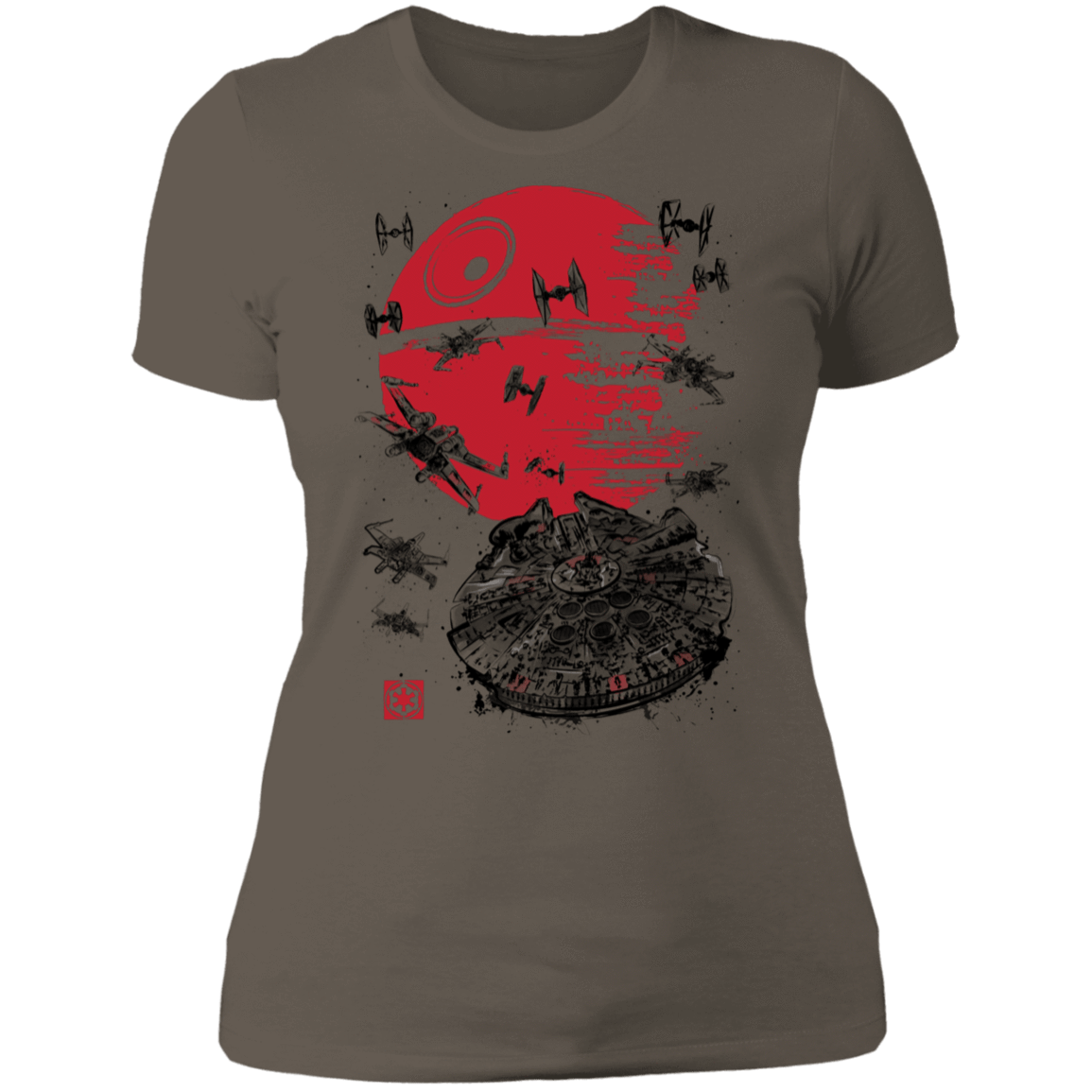 T-Shirts Warm Grey / S Battle of Endor Women's Premium T-Shirt