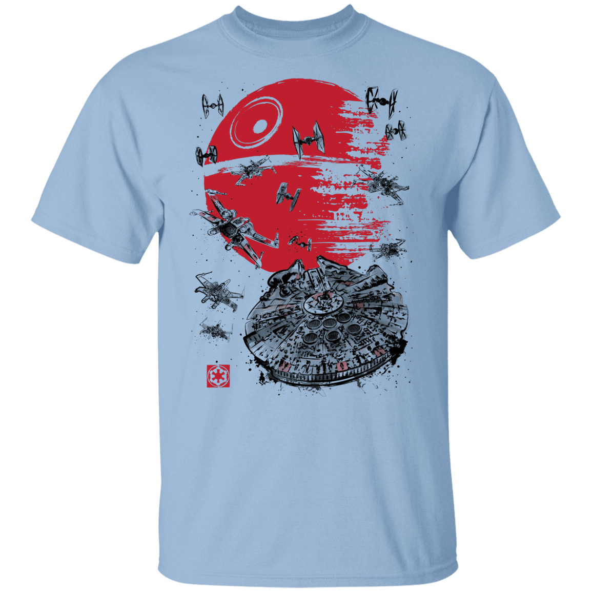 T-Shirts Light Blue / YXS Battle of Endor Youth T-Shirt