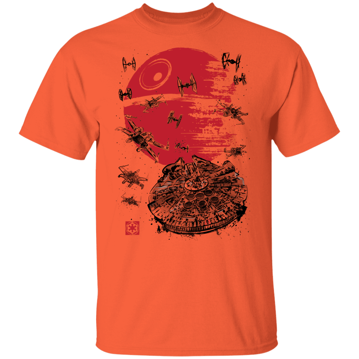 T-Shirts Orange / YXS Battle of Endor Youth T-Shirt
