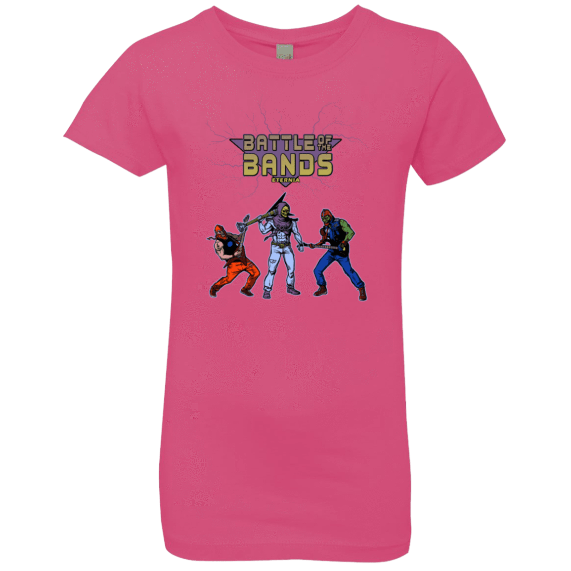 T-Shirts Hot Pink / YXS Battle Of The Bands Girls Premium T-Shirt