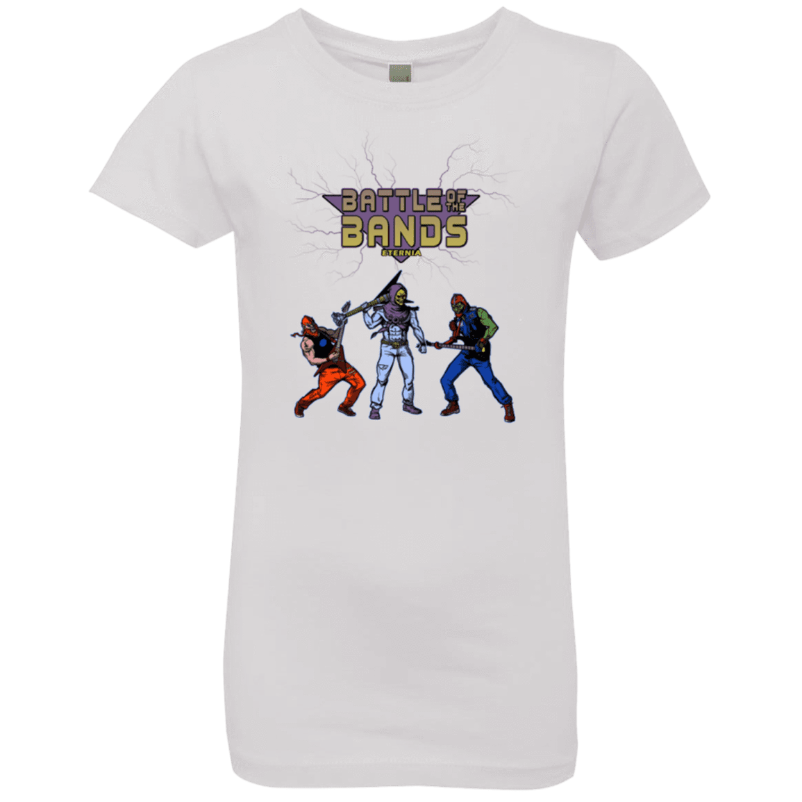 T-Shirts White / YXS Battle Of The Bands Girls Premium T-Shirt