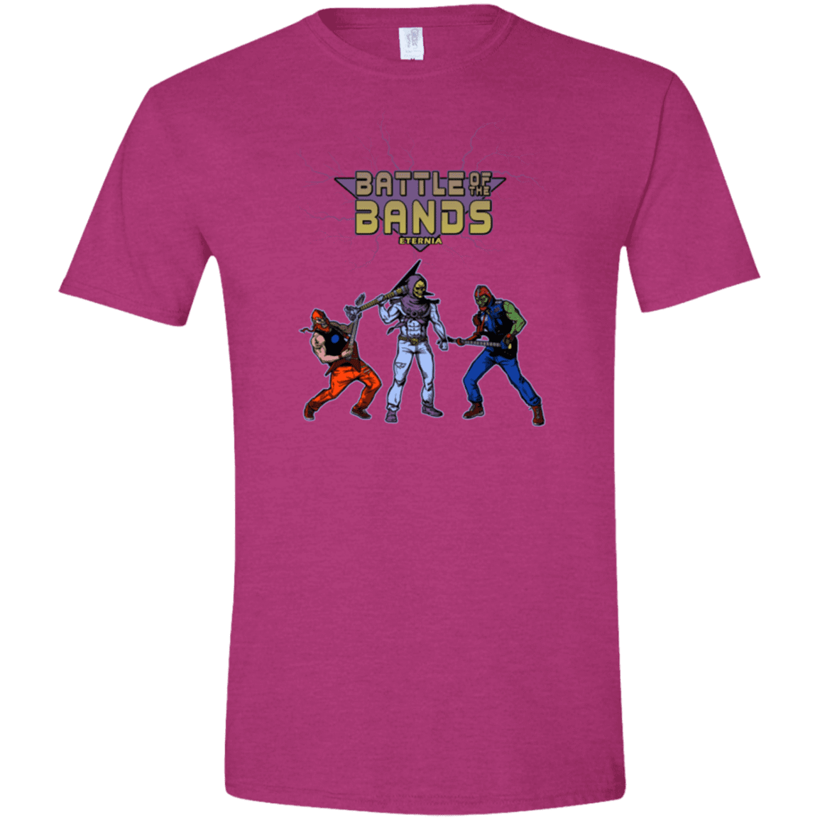 T-Shirts Antique Heliconia / S Battle Of The Bands Men's Semi-Fitted Softstyle