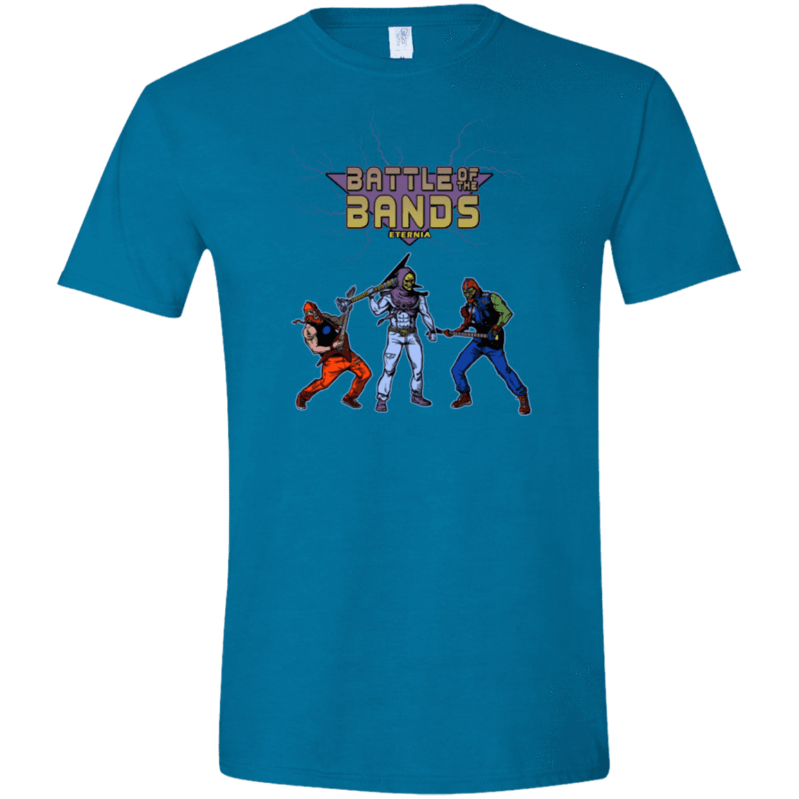 T-Shirts Antique Sapphire / S Battle Of The Bands Men's Semi-Fitted Softstyle