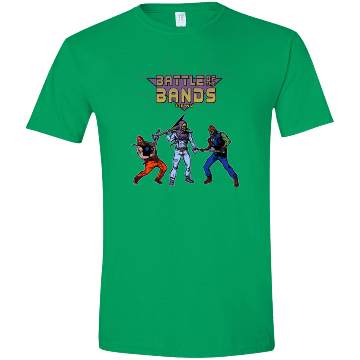 T-Shirts Irish Green / S Battle Of The Bands Men's Semi-Fitted Softstyle