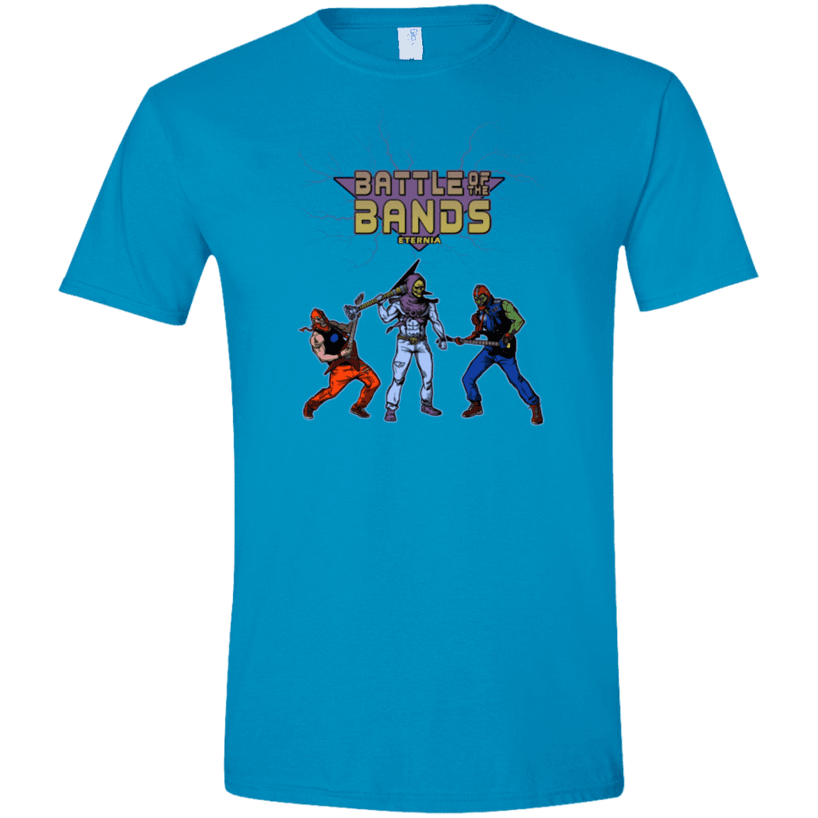 T-Shirts Sapphire / S Battle Of The Bands Men's Semi-Fitted Softstyle