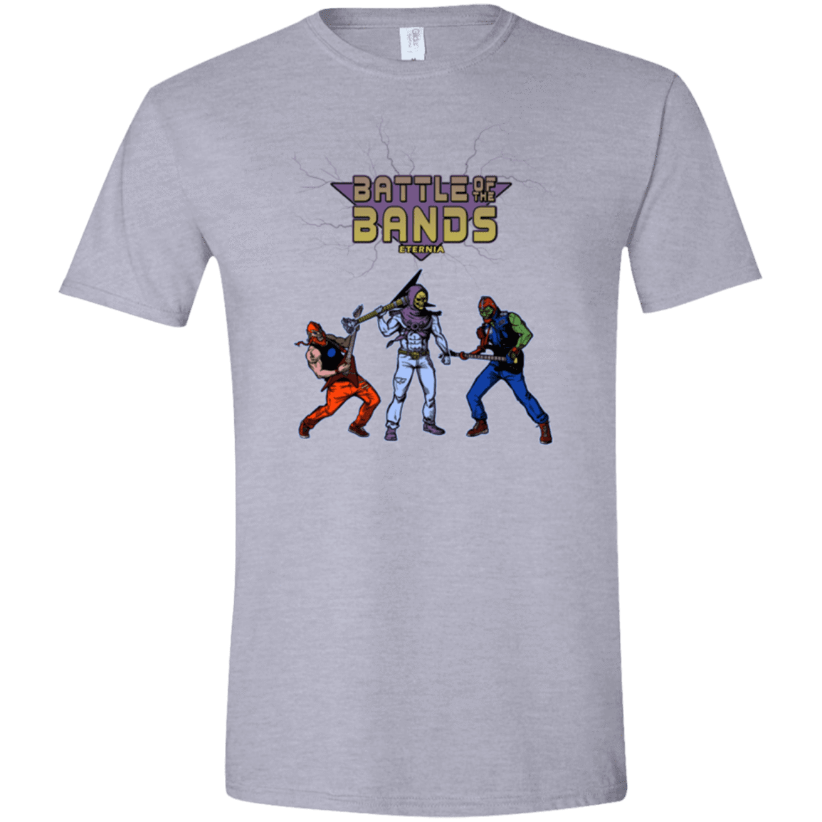 T-Shirts Sport Grey / X-Small Battle Of The Bands Men's Semi-Fitted Softstyle