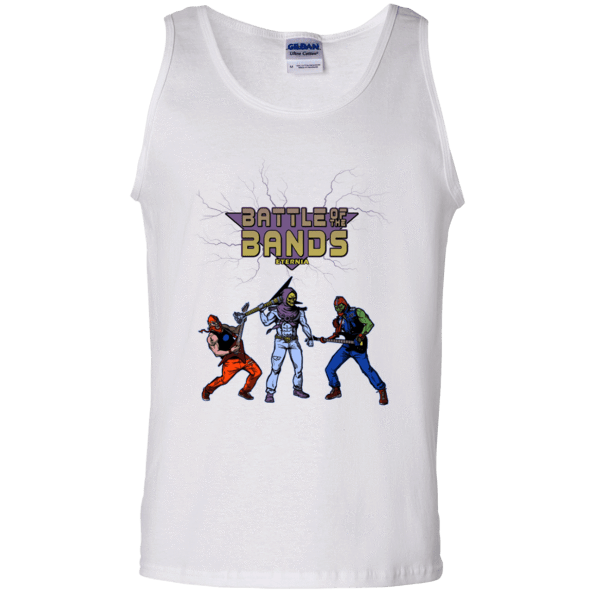 T-Shirts White / S Battle Of The Bands Men's Tank Top