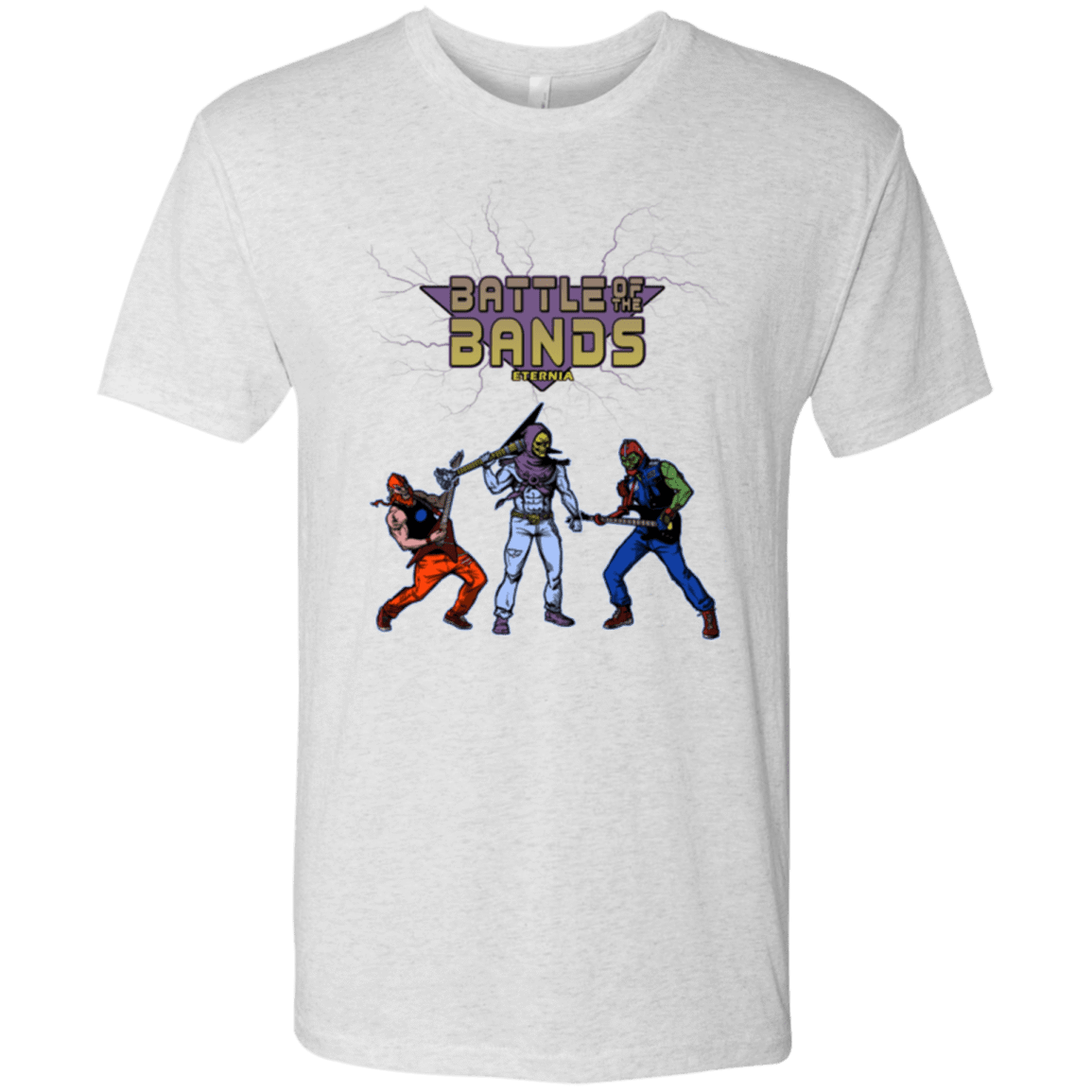 T-Shirts Heather White / S Battle Of The Bands Men's Triblend T-Shirt