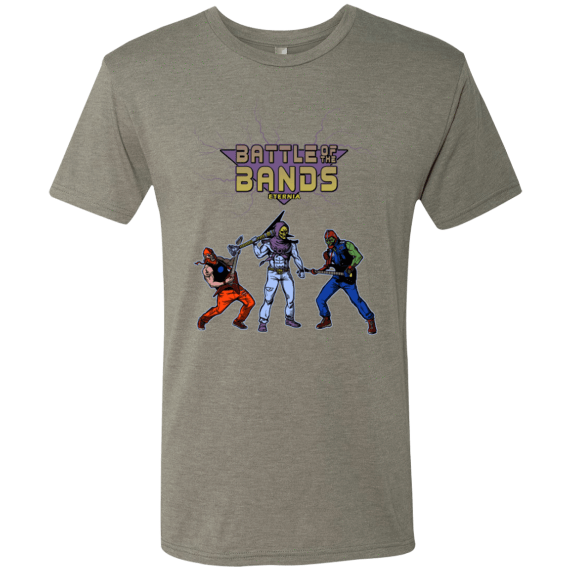 T-Shirts Venetian Grey / S Battle Of The Bands Men's Triblend T-Shirt