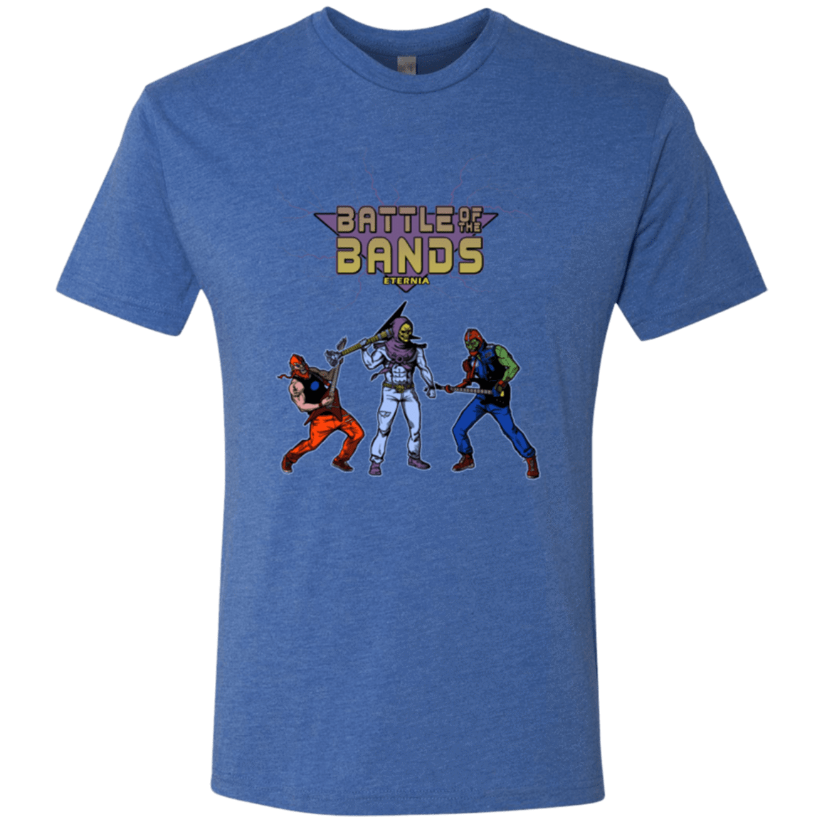 T-Shirts Vintage Royal / S Battle Of The Bands Men's Triblend T-Shirt