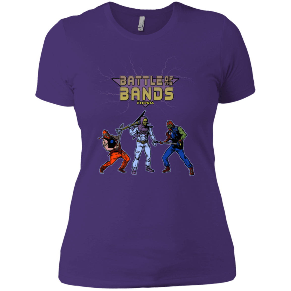 T-Shirts Purple Rush/ / X-Small Battle Of The Bands Women's Premium T-Shirt