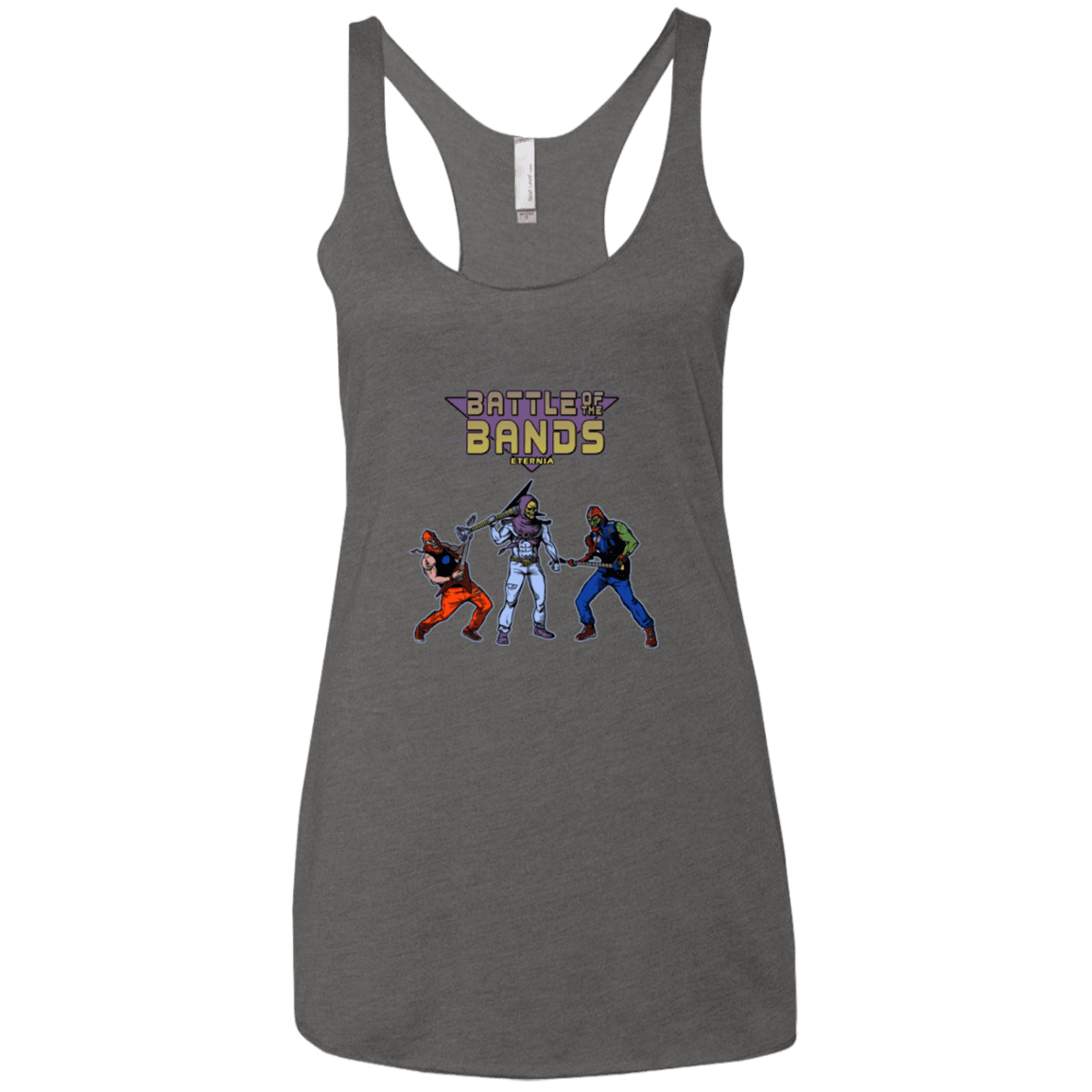T-Shirts Premium Heather / X-Small Battle Of The Bands Women's Triblend Racerback Tank