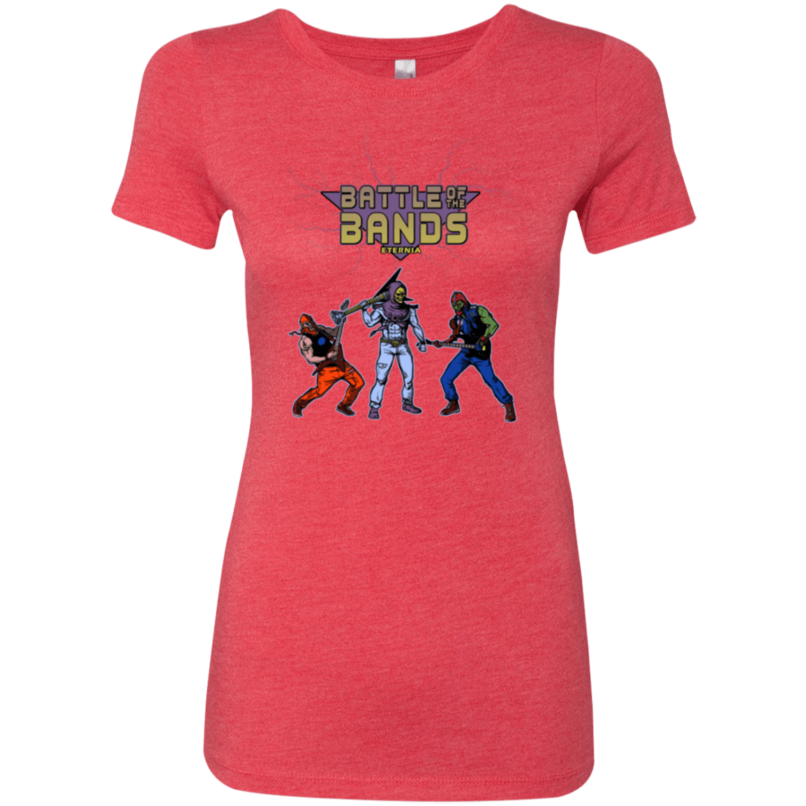 T-Shirts Vintage Red / S Battle Of The Bands Women's Triblend T-Shirt