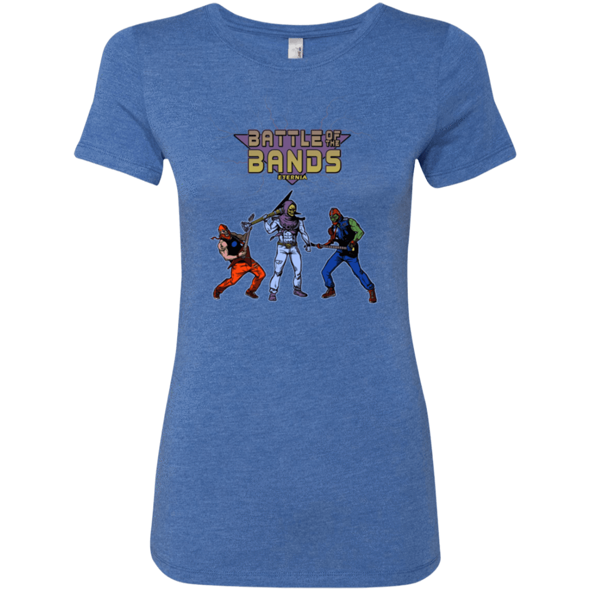 T-Shirts Vintage Royal / S Battle Of The Bands Women's Triblend T-Shirt