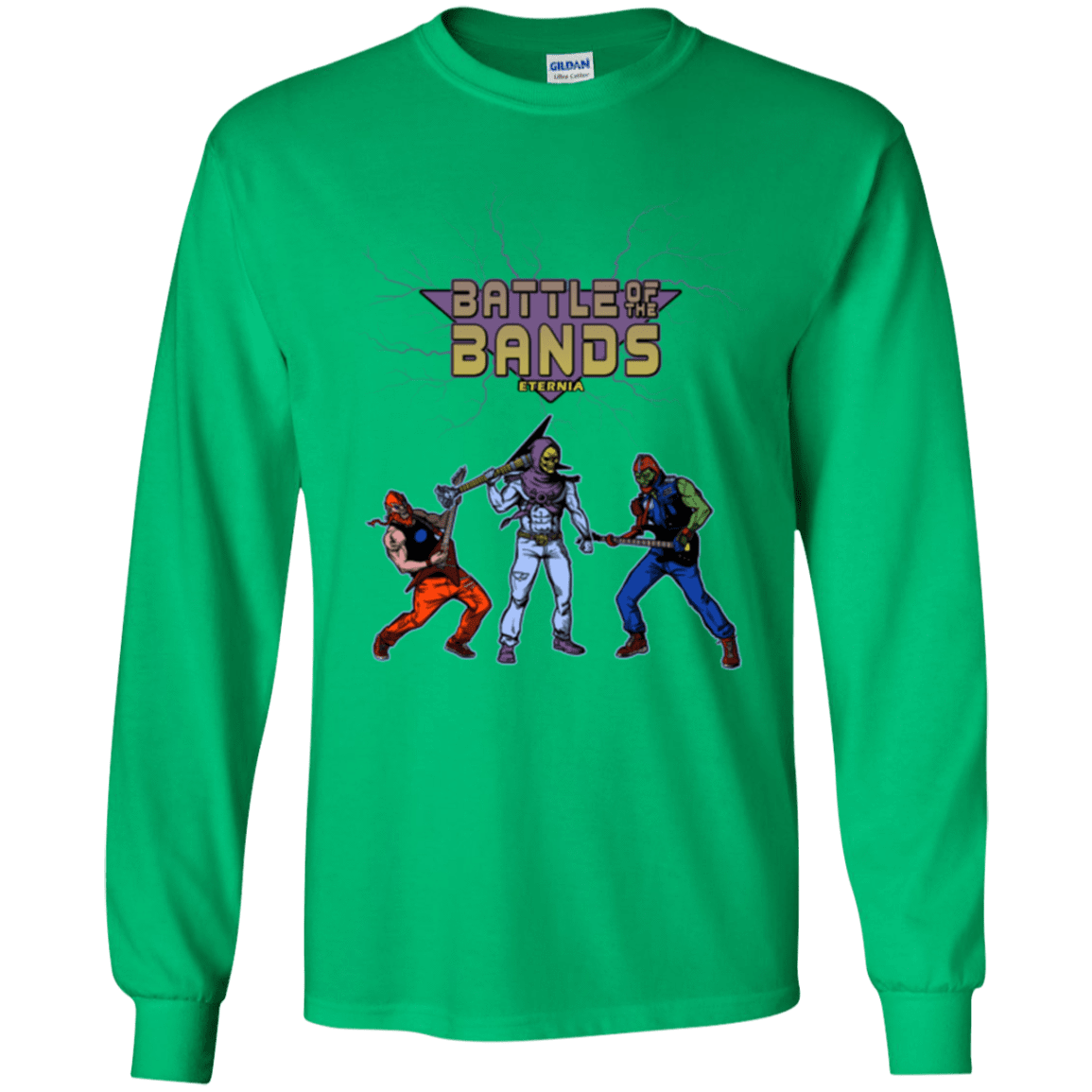 T-Shirts Irish Green / YS Battle Of The Bands Youth Long Sleeve T-Shirt
