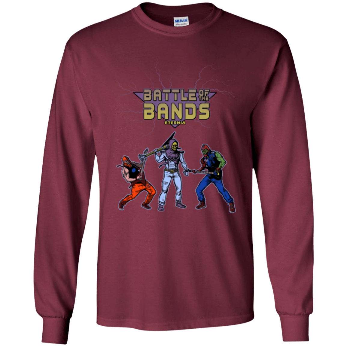 T-Shirts Maroon / YS Battle Of The Bands Youth Long Sleeve T-Shirt