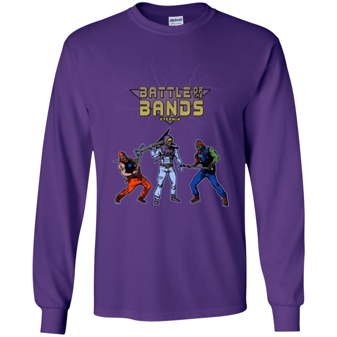 T-Shirts Purple / YS Battle Of The Bands Youth Long Sleeve T-Shirt