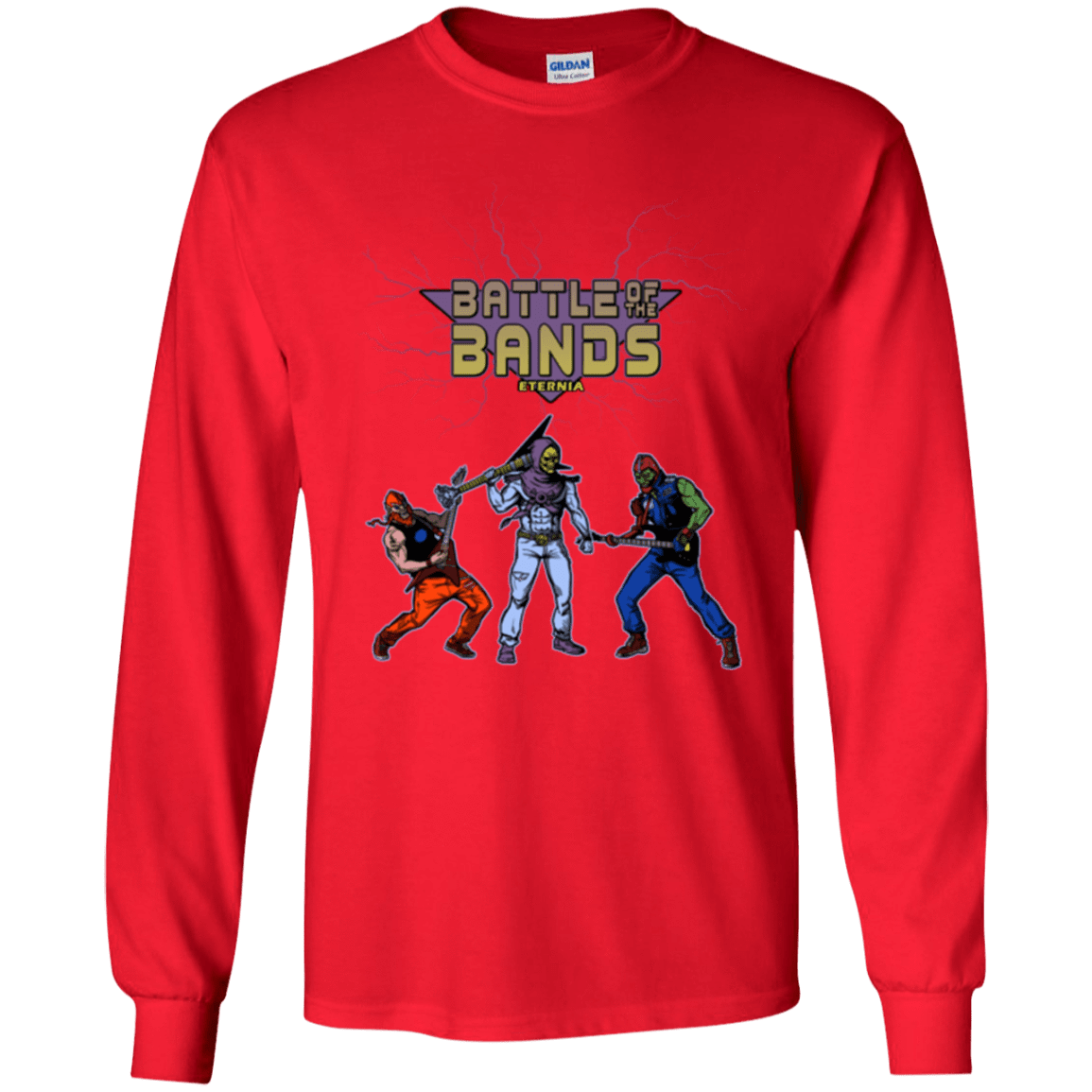 T-Shirts Red / YS Battle Of The Bands Youth Long Sleeve T-Shirt