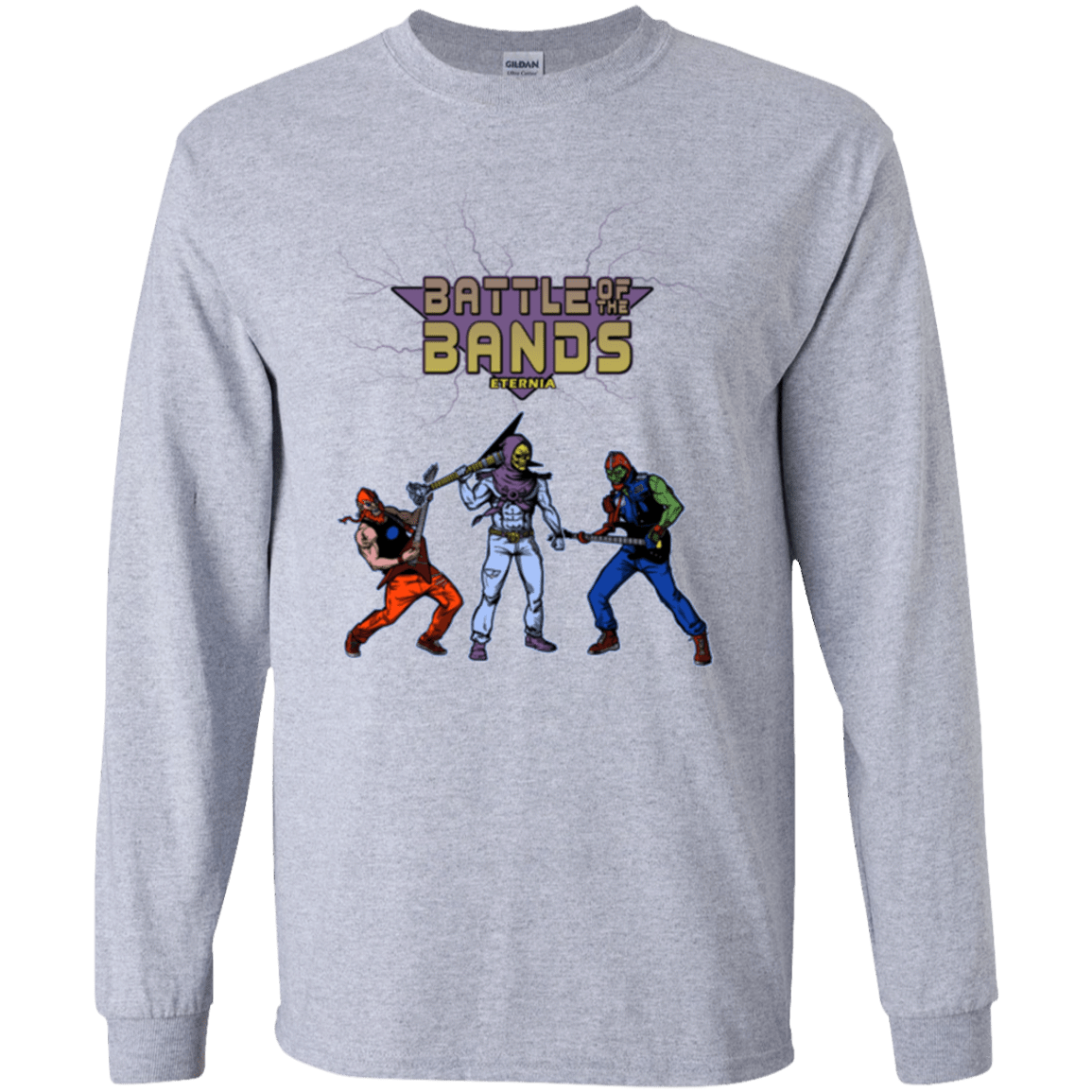 T-Shirts Sport Grey / YS Battle Of The Bands Youth Long Sleeve T-Shirt