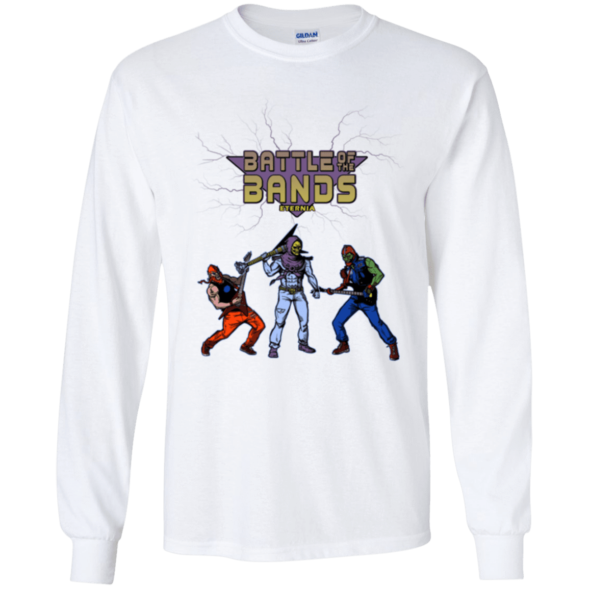 T-Shirts White / YS Battle Of The Bands Youth Long Sleeve T-Shirt