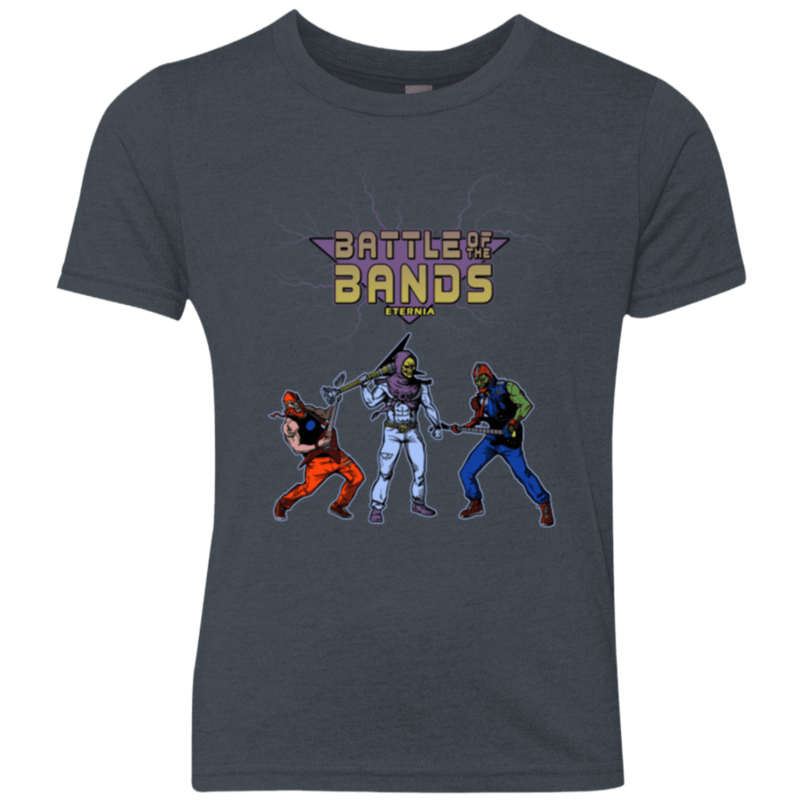 T-Shirts Vintage Navy / YXS Battle Of The Bands Youth Triblend T-Shirt