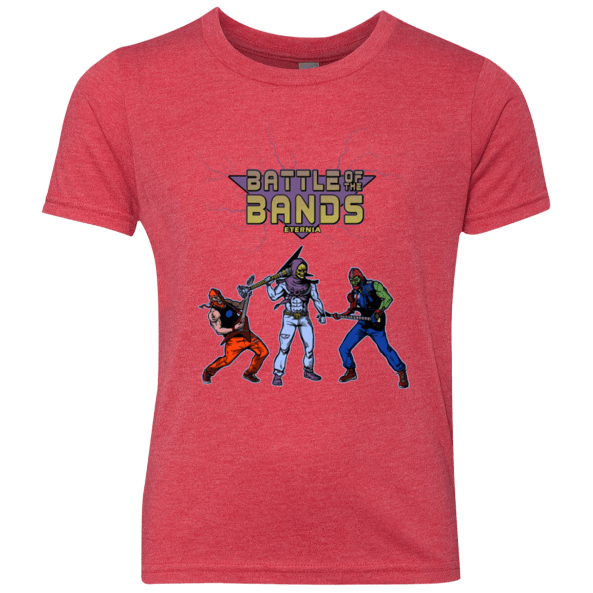 T-Shirts Vintage Red / YXS Battle Of The Bands Youth Triblend T-Shirt