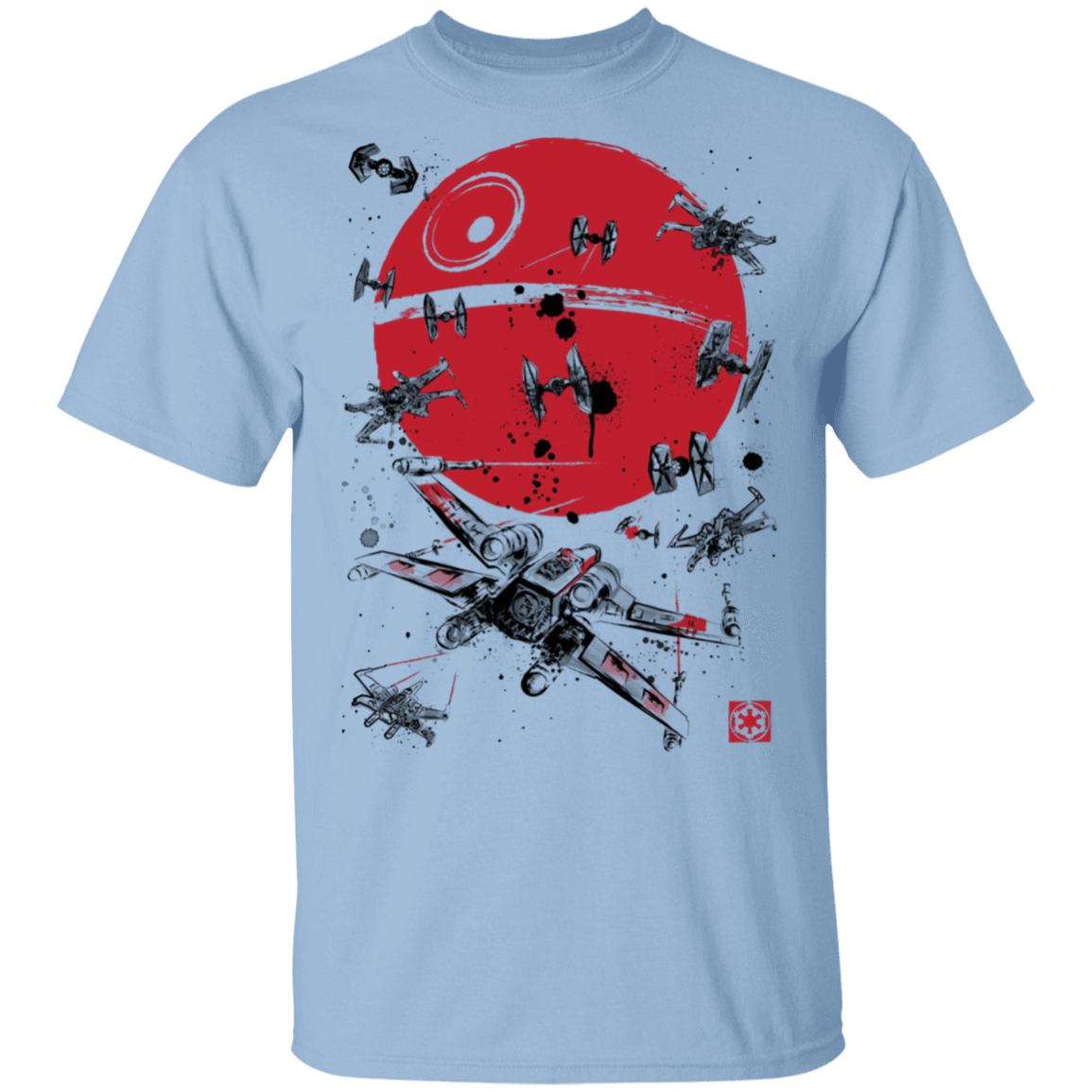 T-Shirts Light Blue / S Battle of Yavin T-Shirt