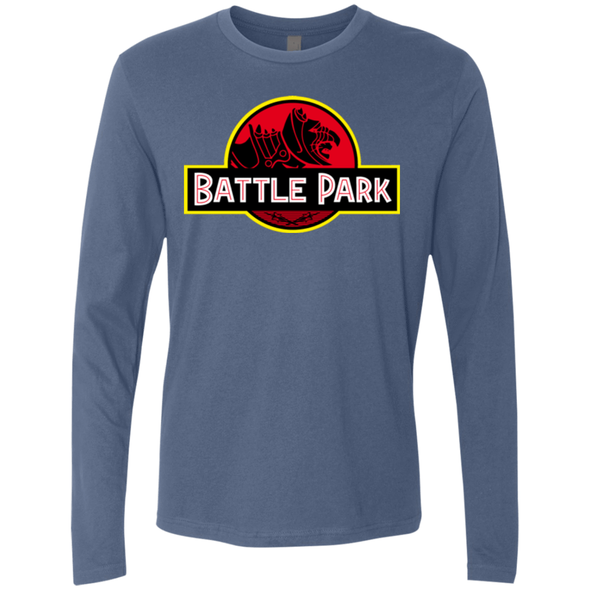 T-Shirts Indigo / Small Battle Park Men's Premium Long Sleeve