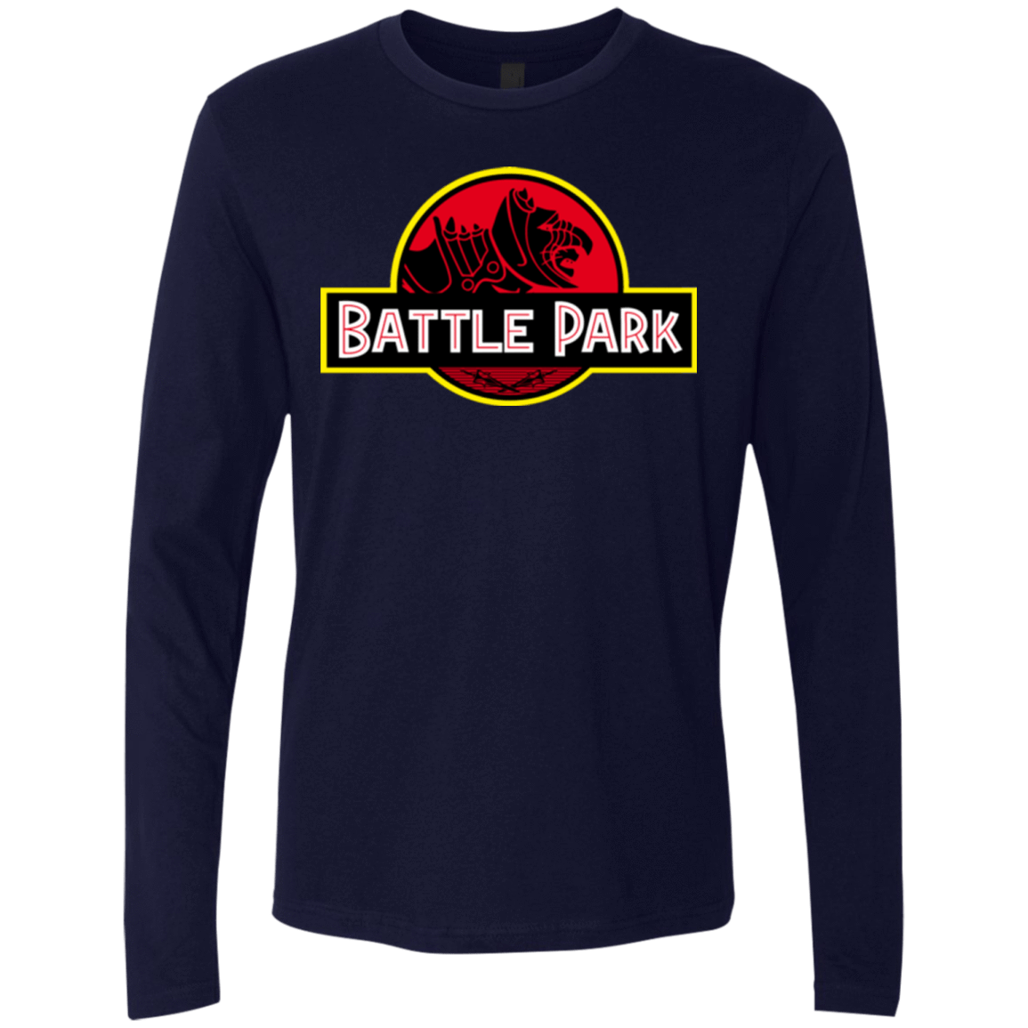 T-Shirts Midnight Navy / Small Battle Park Men's Premium Long Sleeve