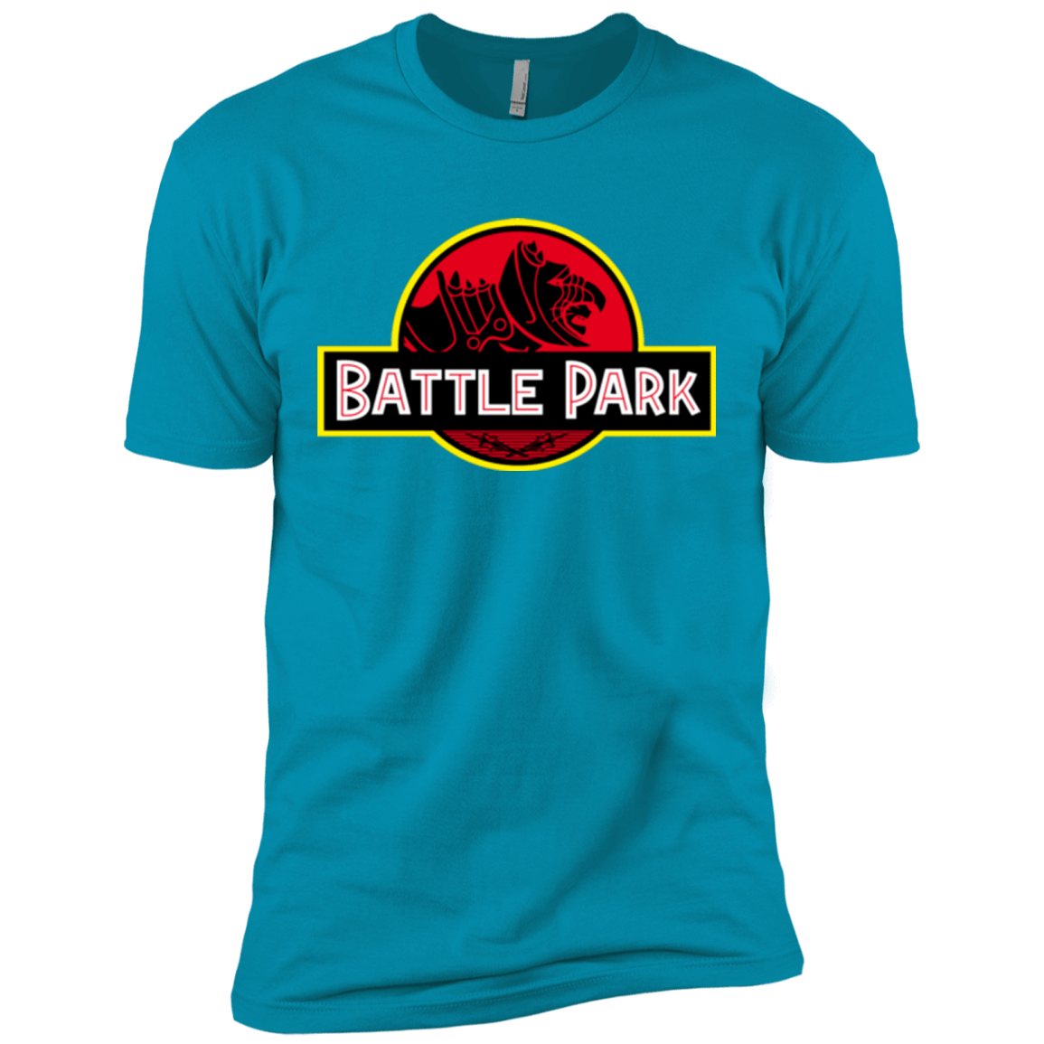 T-Shirts Turquoise / X-Small Battle Park Men's Premium T-Shirt