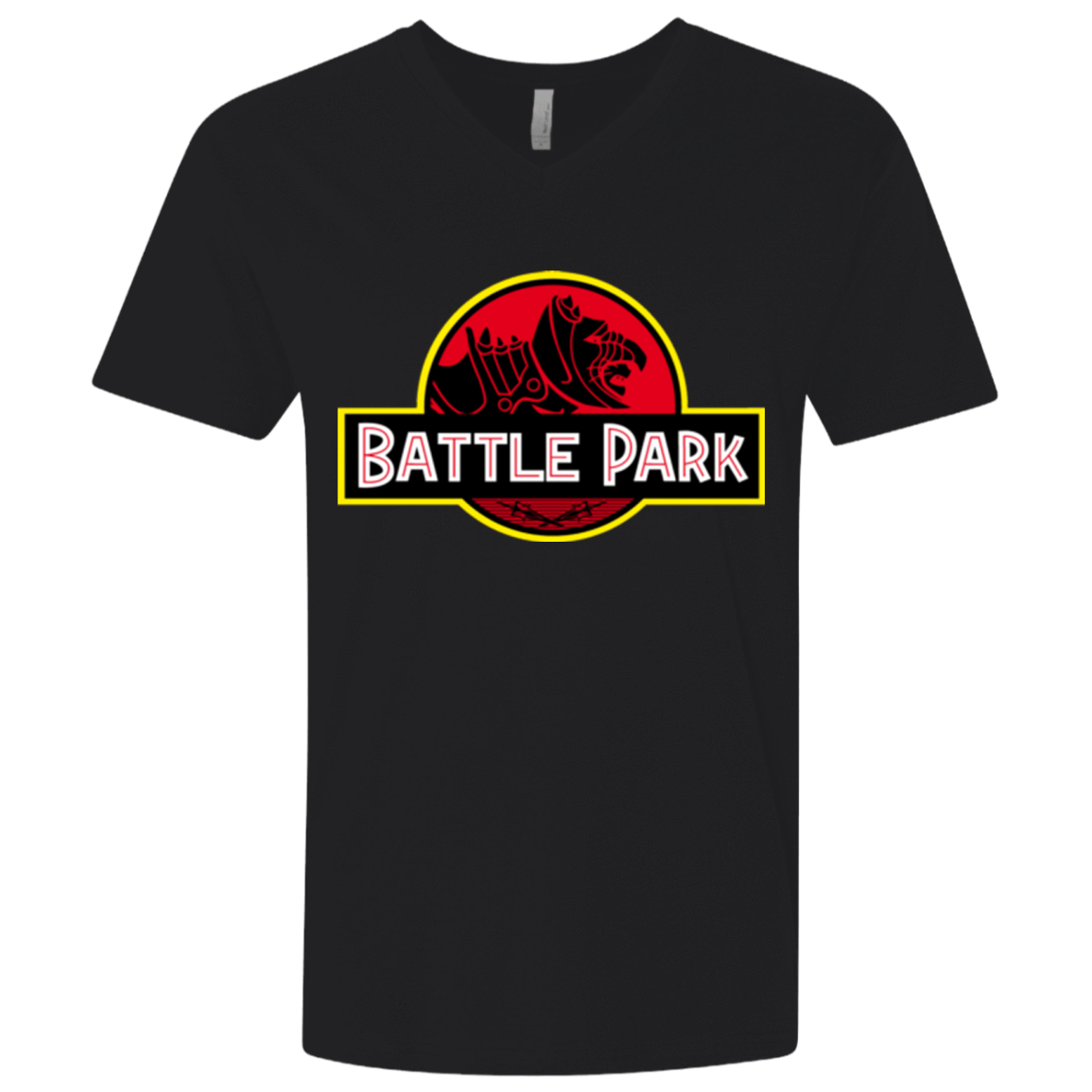 T-Shirts Black / X-Small Battle Park Men's Premium V-Neck