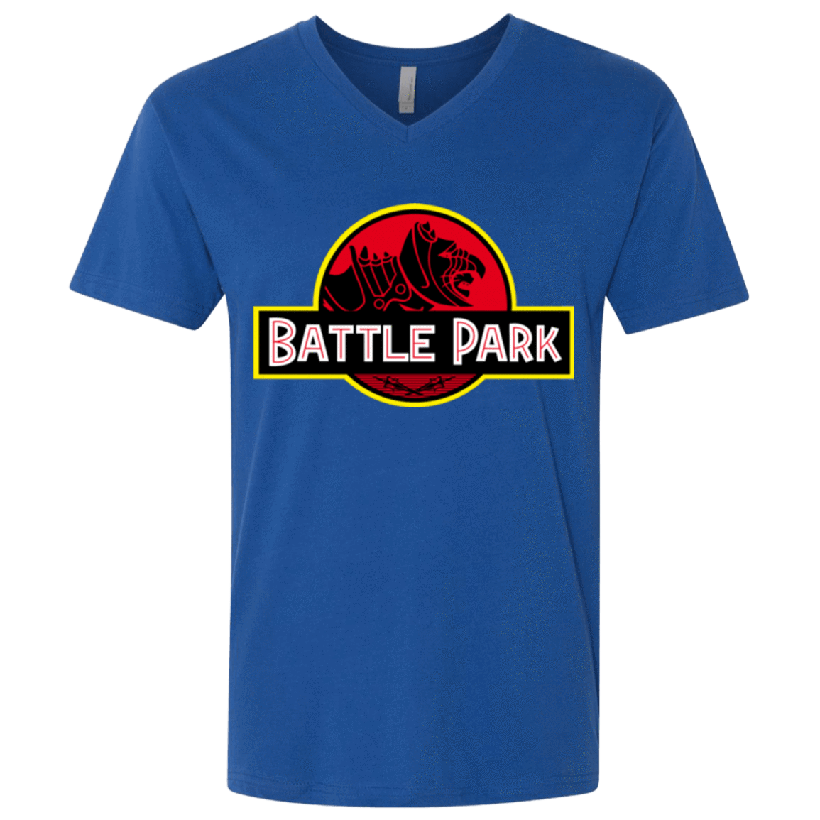 T-Shirts Royal / X-Small Battle Park Men's Premium V-Neck