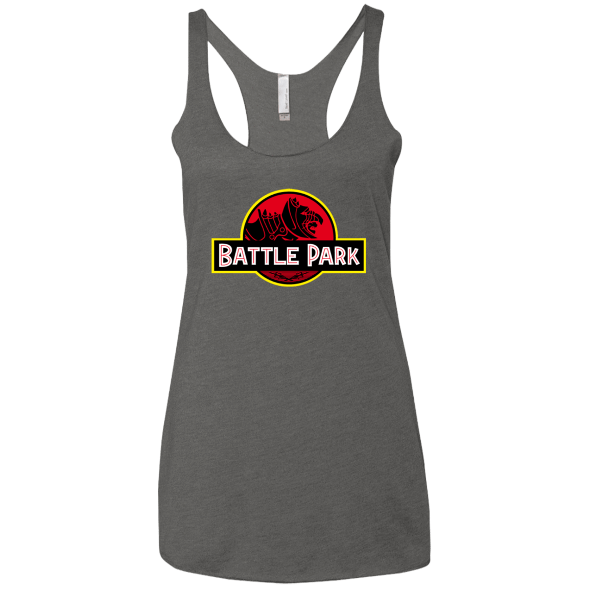 T-Shirts Premium Heather / X-Small Battle Park Women's Triblend Racerback Tank