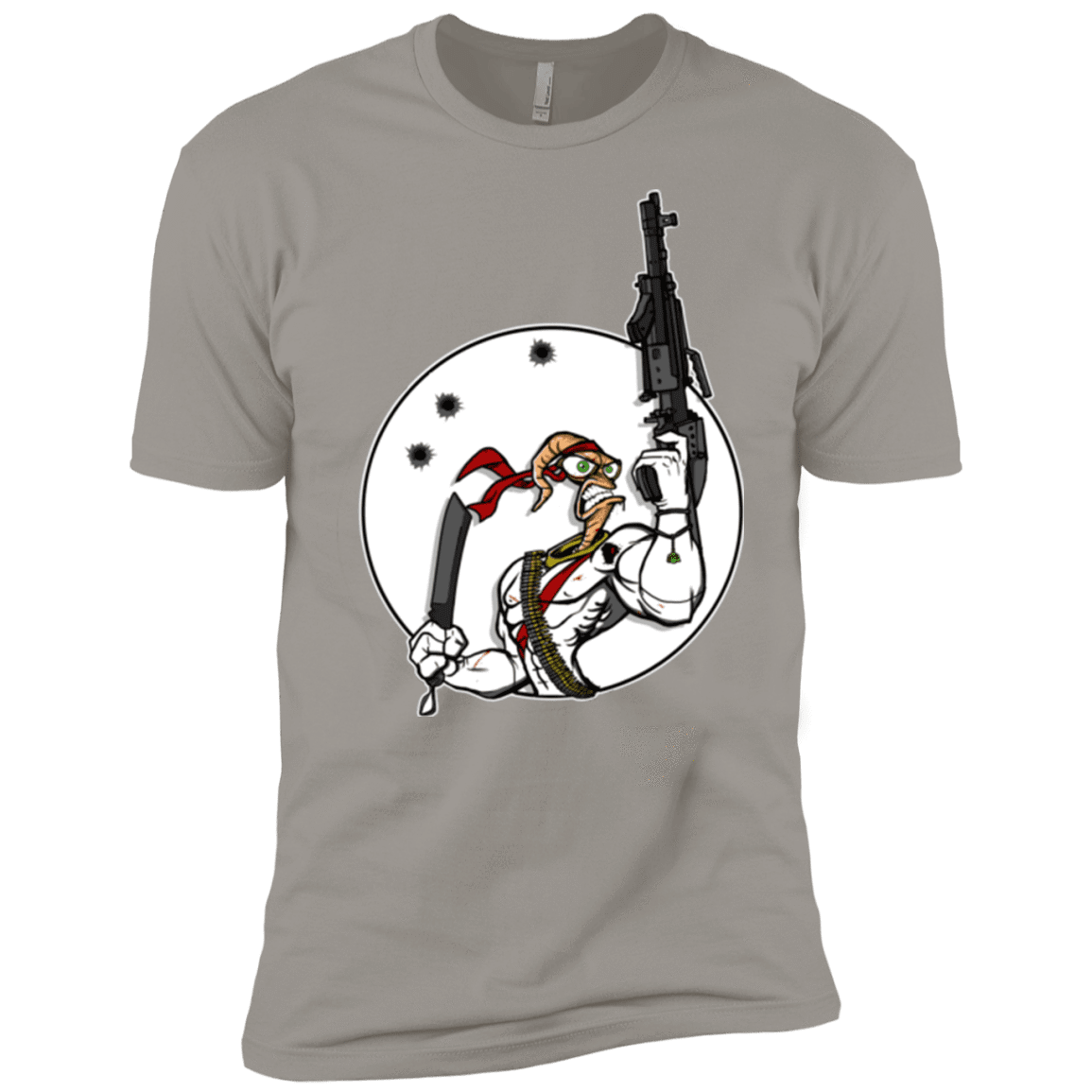 T-Shirts Light Grey / YXS Battle Worm Boys Premium T-Shirt