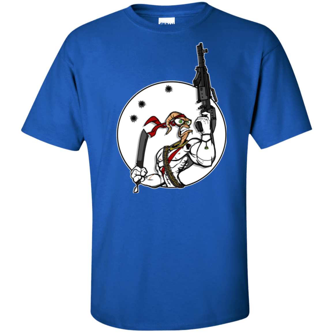 T-Shirts Royal / XLT Battle Worm Tall T-Shirt