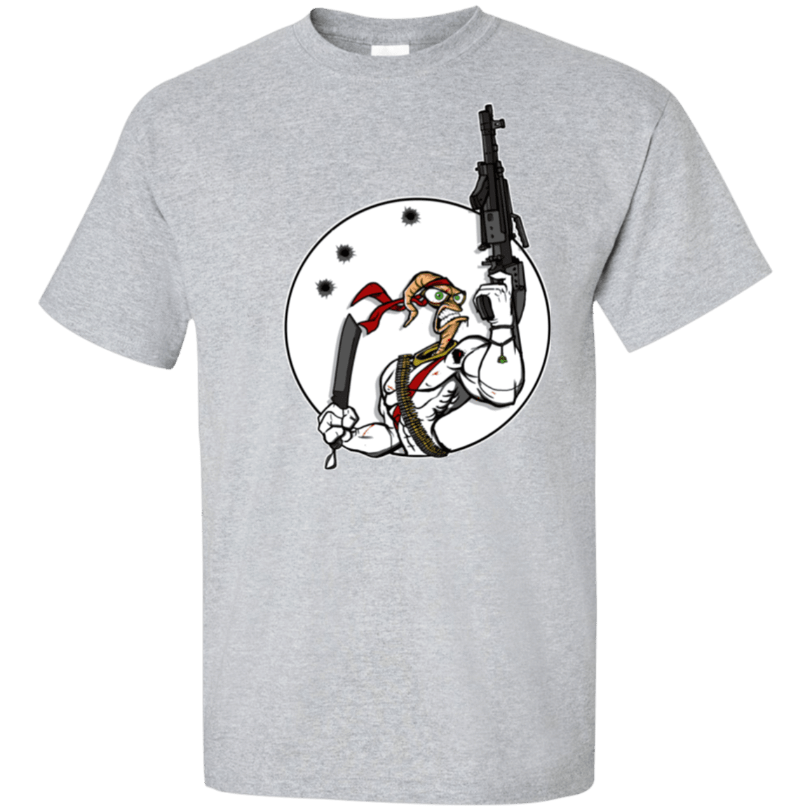 T-Shirts Sport Grey / XLT Battle Worm Tall T-Shirt