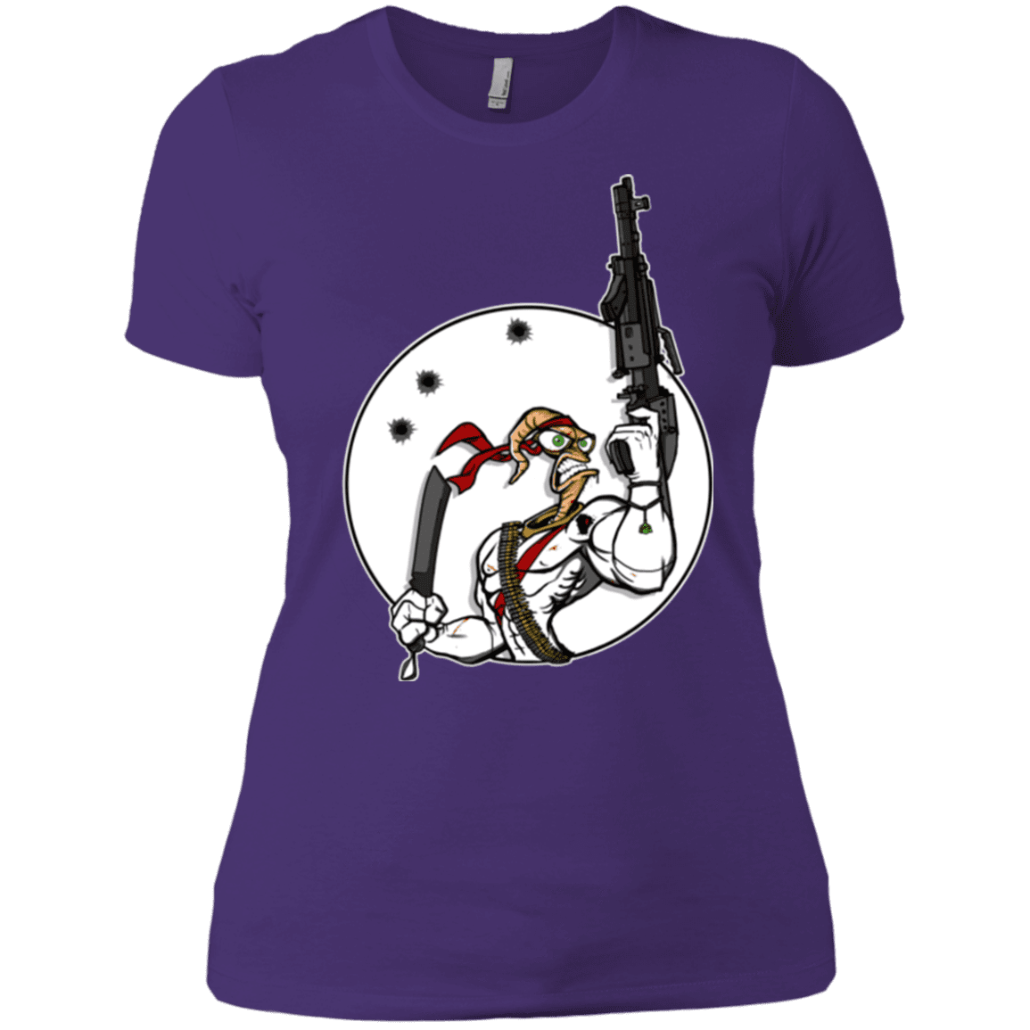T-Shirts Purple Rush/ / X-Small Battle Worm Women's Premium T-Shirt