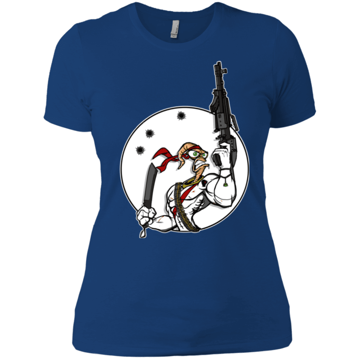 T-Shirts Royal / X-Small Battle Worm Women's Premium T-Shirt