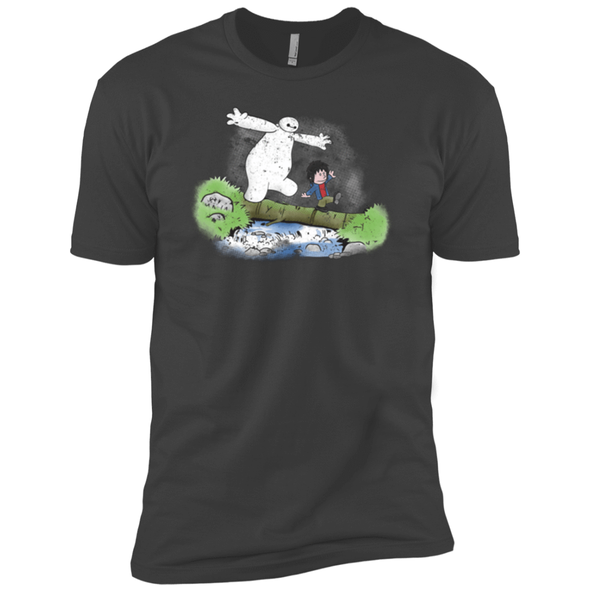 T-Shirts Heavy Metal / YXS Baymax And Hiro Boys Premium T-Shirt