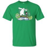 T-Shirts Irish Green / Small Baymax And Hiro T-Shirt