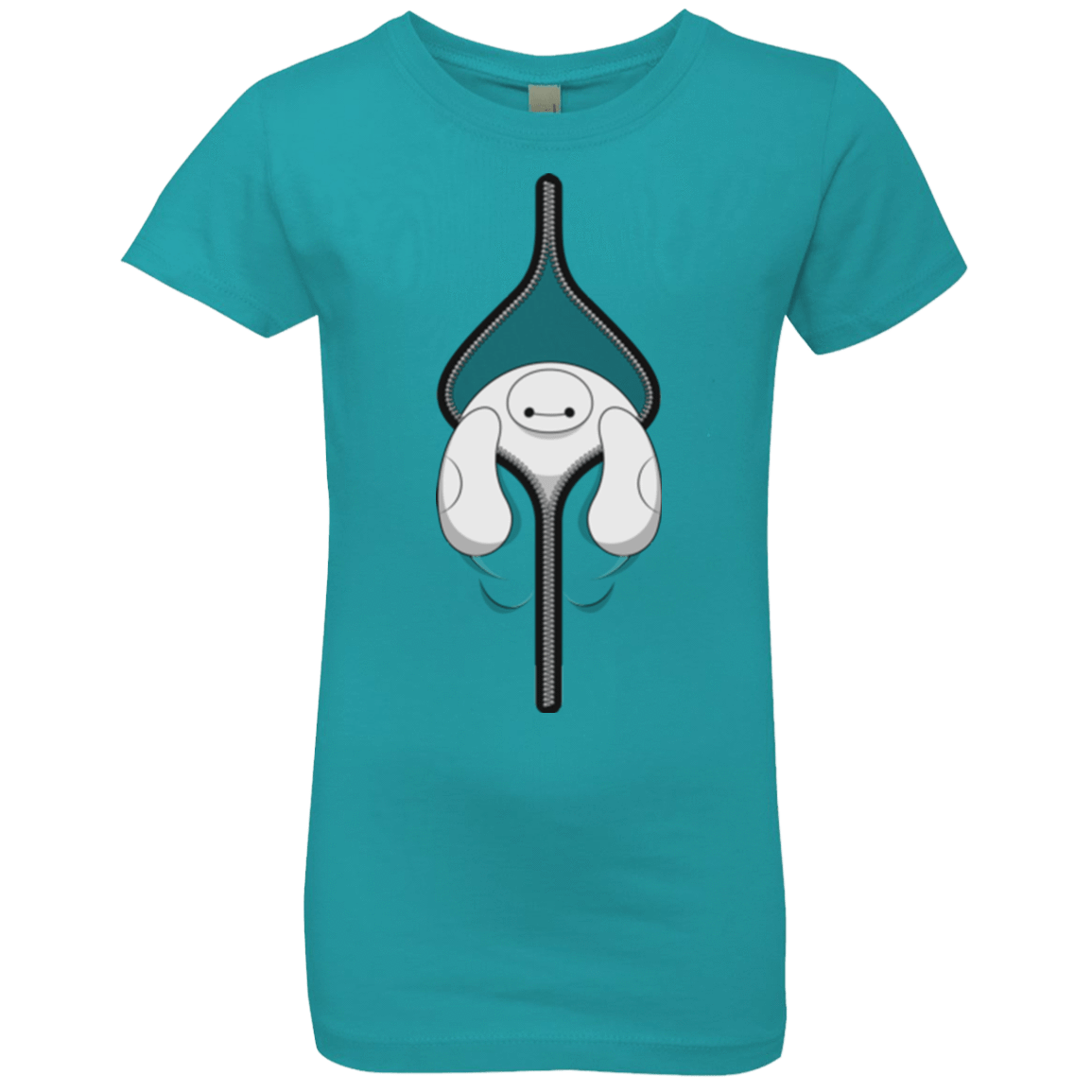 T-Shirts Tahiti Blue / YXS Baymax Girls Premium T-Shirt