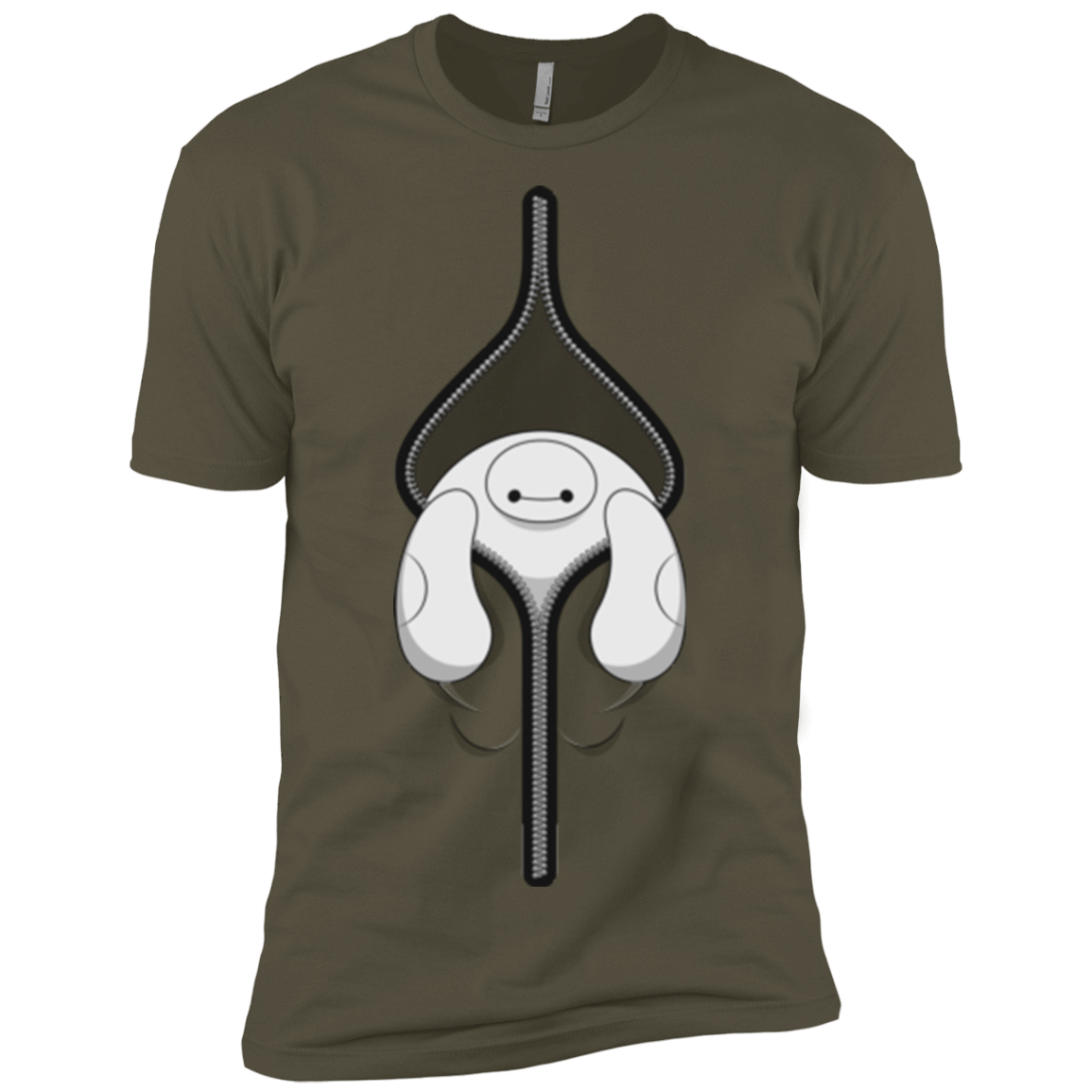 T-Shirts Military Green / X-Small Baymax Men's Premium T-Shirt