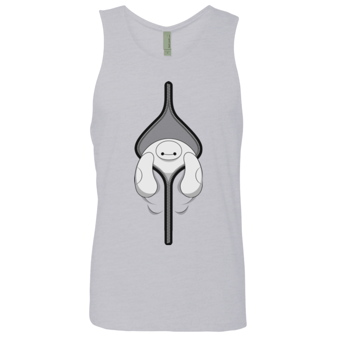 T-Shirts Heather Grey / Small Baymax Men's Premium Tank Top