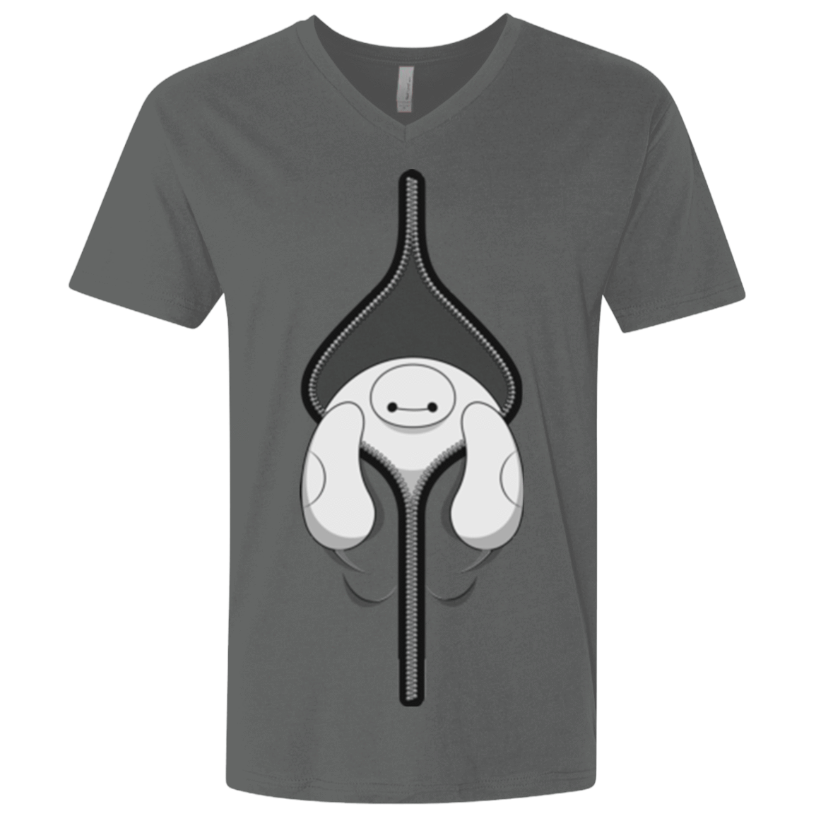 T-Shirts Heavy Metal / X-Small Baymax Men's Premium V-Neck