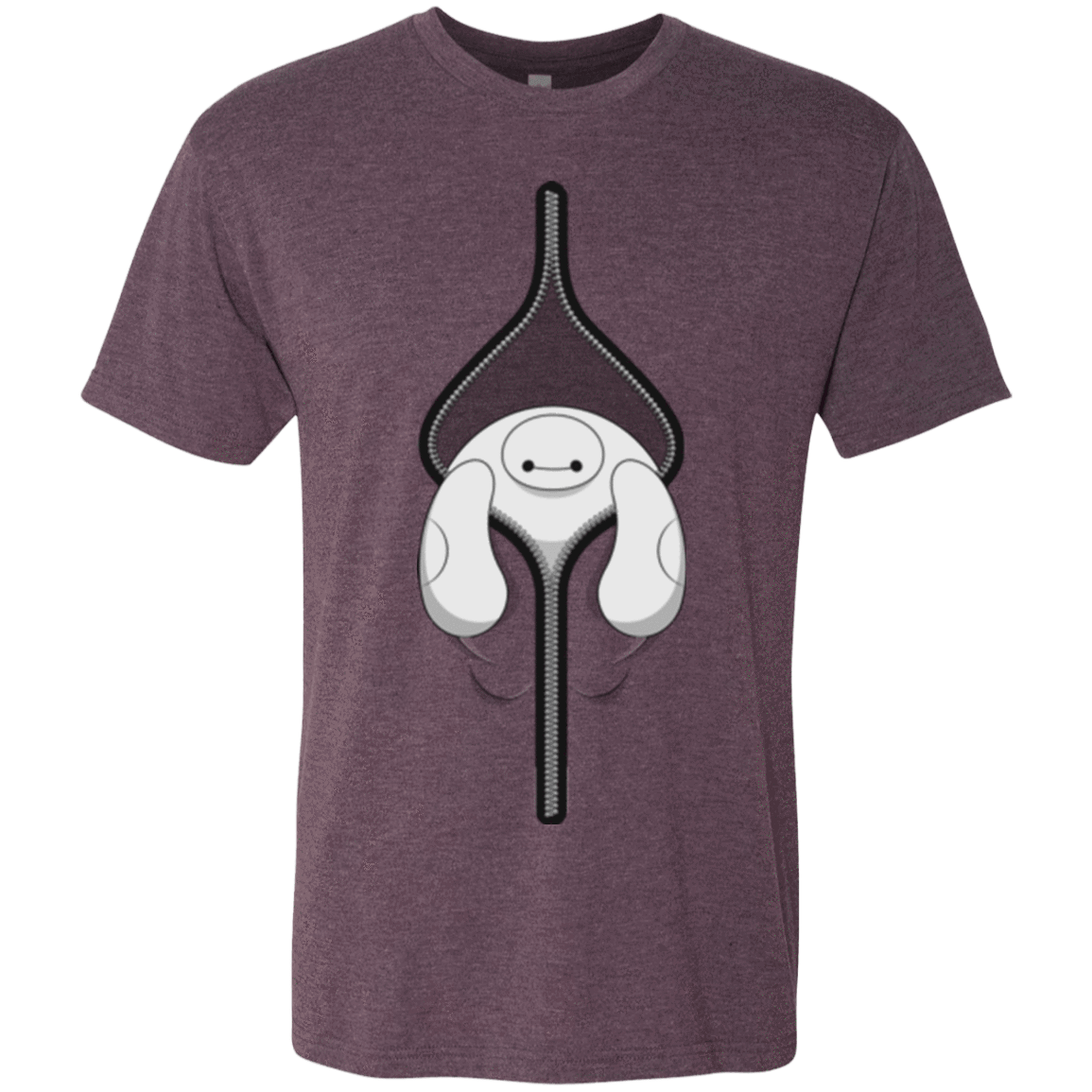T-Shirts Vintage Purple / Small Baymax Men's Triblend T-Shirt