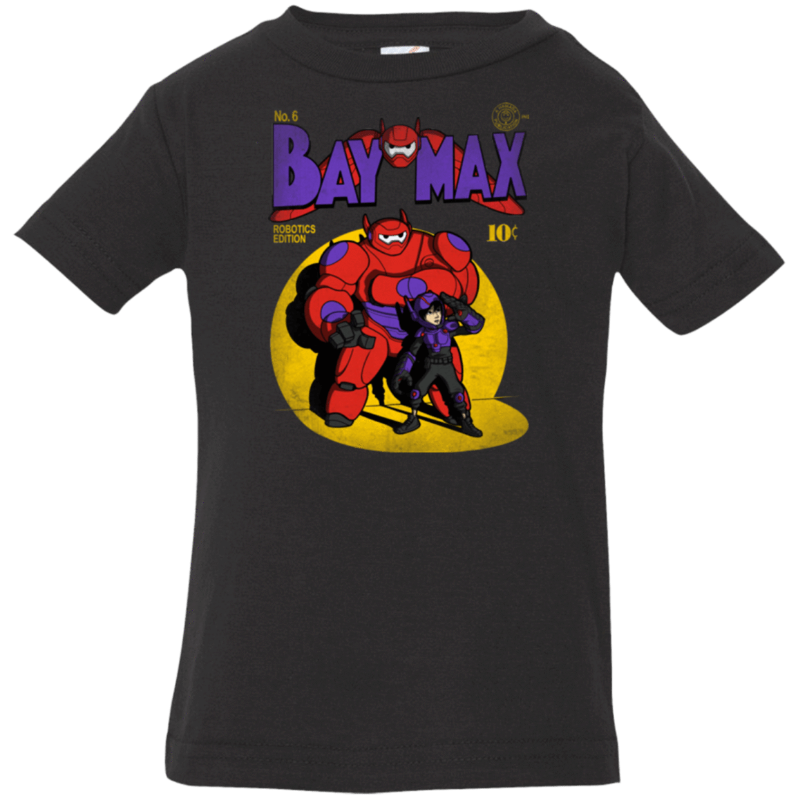 T-Shirts Black / 6 Months Baymax Number 9 Infant Premium T-Shirt