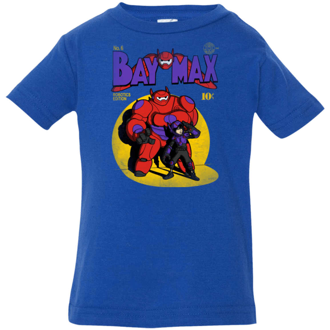 T-Shirts Royal / 6 Months Baymax Number 9 Infant Premium T-Shirt